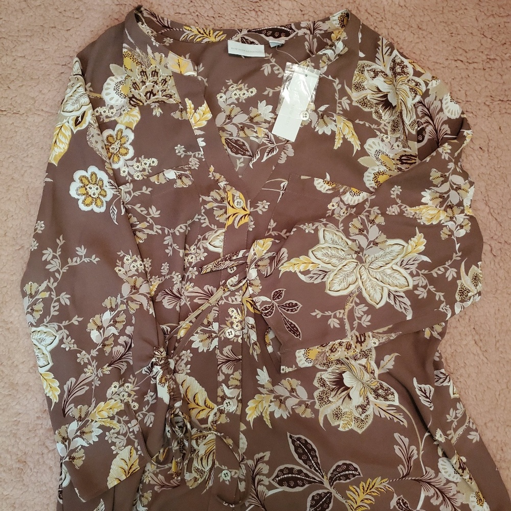 NWT NY & Co Blouse *size xl*